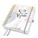 SIGEL Kangaro KTC bv Spiraal-agenda Inspire A5 2027 (NL/FR/ EN/DU) Soft Glimmer hardcover