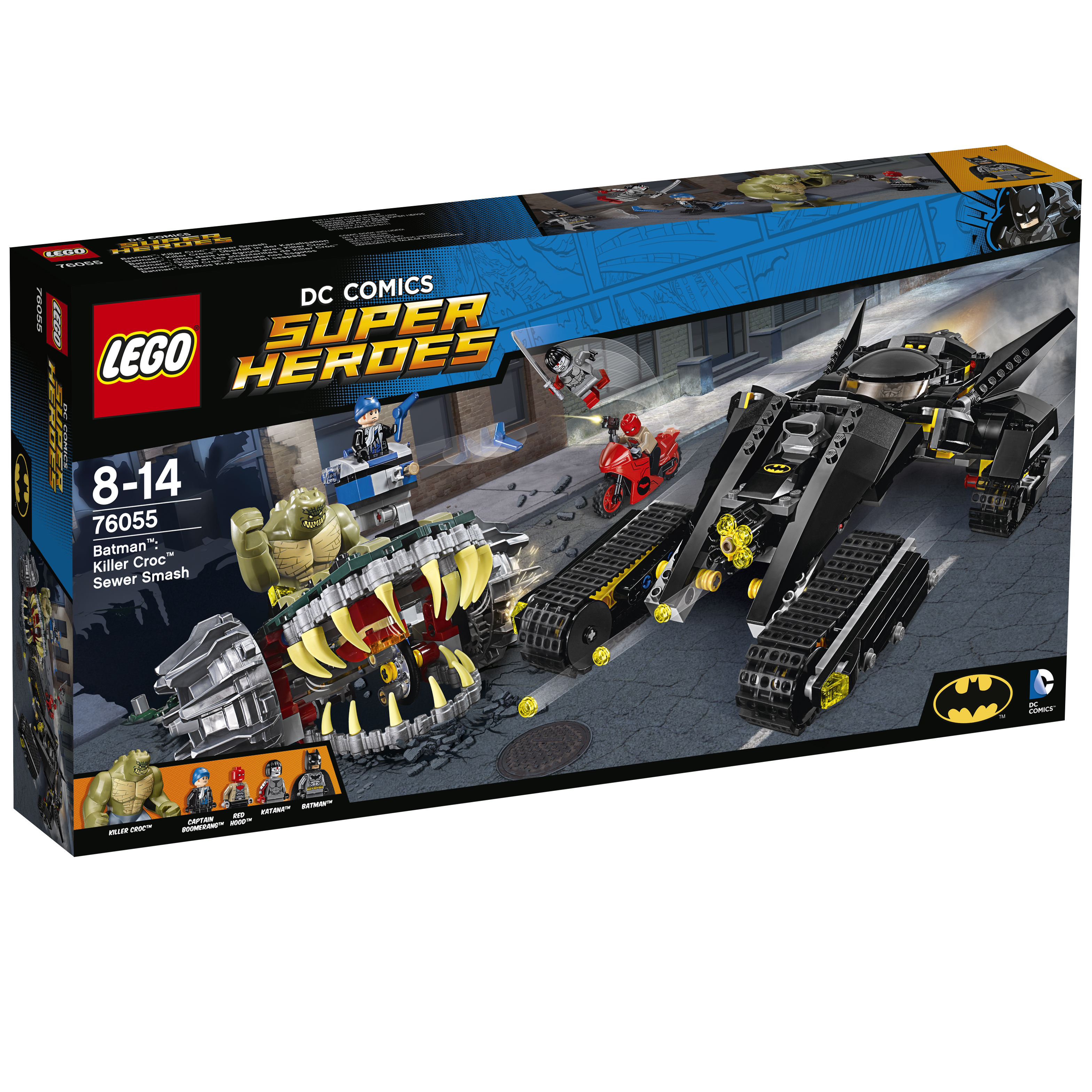 lego DC Comics Super Heroes Batman: Killer Croc rioolravage