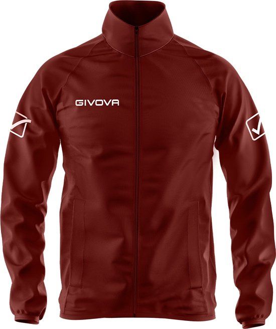 Givova Rain Basico Jas Rood 2XL Man