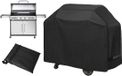 Unyqoos® housse de protection pour barbecue à gaz, 145 x 61 x 117 cm, noir