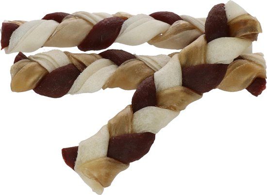 Braaaf snack twister vlecht klein - 1 ST Ã 3 ST