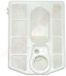 BPC Parts Luchtfilter passend op Chinese kettingzaag 45 cc BIG NYLON 80µ 112x84x23