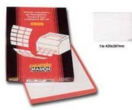 Markin C/599A3 Prijsetiketten Wit 100 vellen A3