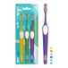 TePe Nova Tandenborstel, Soft, Verschillende Kleuren, 3st