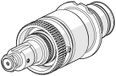 Hansa Thermostatisch binnenwerk 59904501