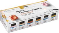 Kreul Acrylverf Metallic set 6 x 20 ml