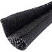 Quadrios 25CA479 Gevlochten slang Zwart PET 13 tot 15 mm per meter