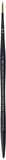 Winsor & Newton Sable Aquarell - Pinsel Kolinsky Spitz & Rundpinsel Nr. 3-2,1 mm - kurzer Stiel
