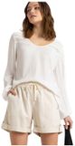 Roxy Sweetest Day Korte Sportbroek Beige XS Vrouw