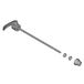 Shimano WH-RS100 HR snelspanner, zwart, 168 mm