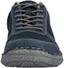 Rieker Morelia lage leren sneakers blauw heren maat 44