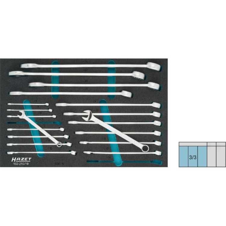 HAZET Werkzeug Module 163-210/19