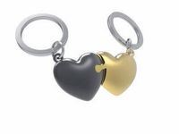 Lannoo Metalmorphose Sleutelhanger Puzzle pieces Hart