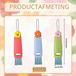 Bouteille brosse 3-en-1 pivotant set de 3 Blanc