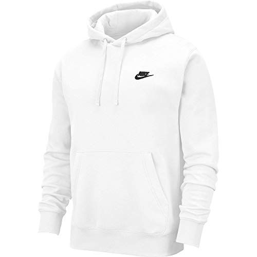 Nike hoodie wit/zwart