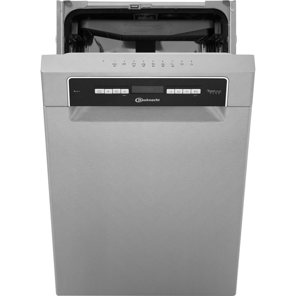 Bauknecht BSUO 3O33 PF X - Vaatwasser - Onderbouw - 10 couverts - RVS - 45 cm - D