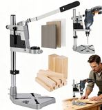 Merkloos / Sans marque Store_9 Snelheidsboormachine Universele bankklem Verstelbare boorbeugel Blauw Reparatiegereedschap Ideaal voor werkbank Voor hobbyisten