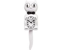 Kit Cat Klock Limited Edition Witte Retro Kat Klok Met Bewegende Ogen En Staart Batterij Werking Wandklok Made In USA Unieke Woondecoratie Cadeau