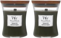WoodWick Geurkaars Medium Frasier Fir 2 x 275 gr