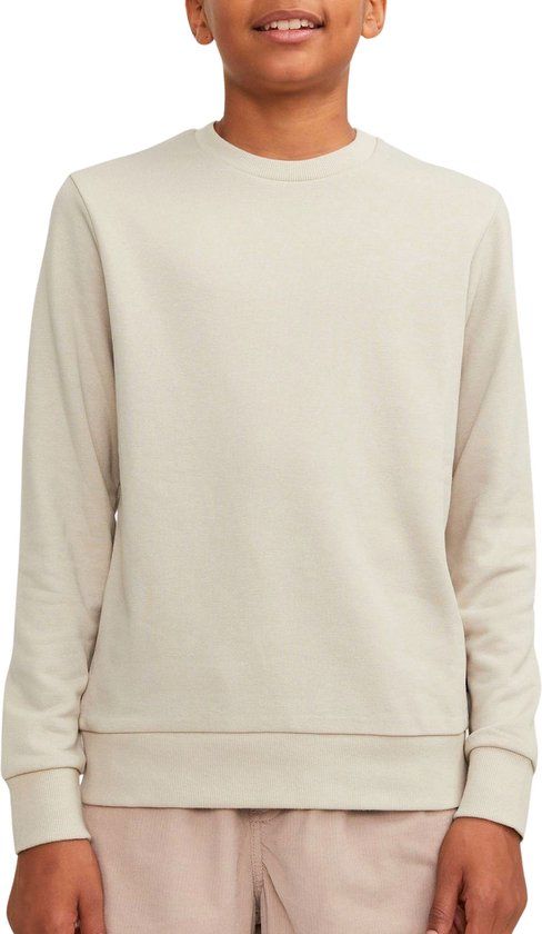 JACK & JONES JUNIOR JJEBRADLEY SWEAT CREW NOOS JNR Trui Jongens - Maat 140 - Moonbeam