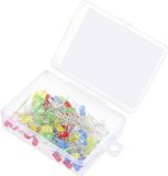 Tru Components LED câblée Rouge, Jaune, Bleu, Jaune-vert, Blanc chaud Rond 5 mm