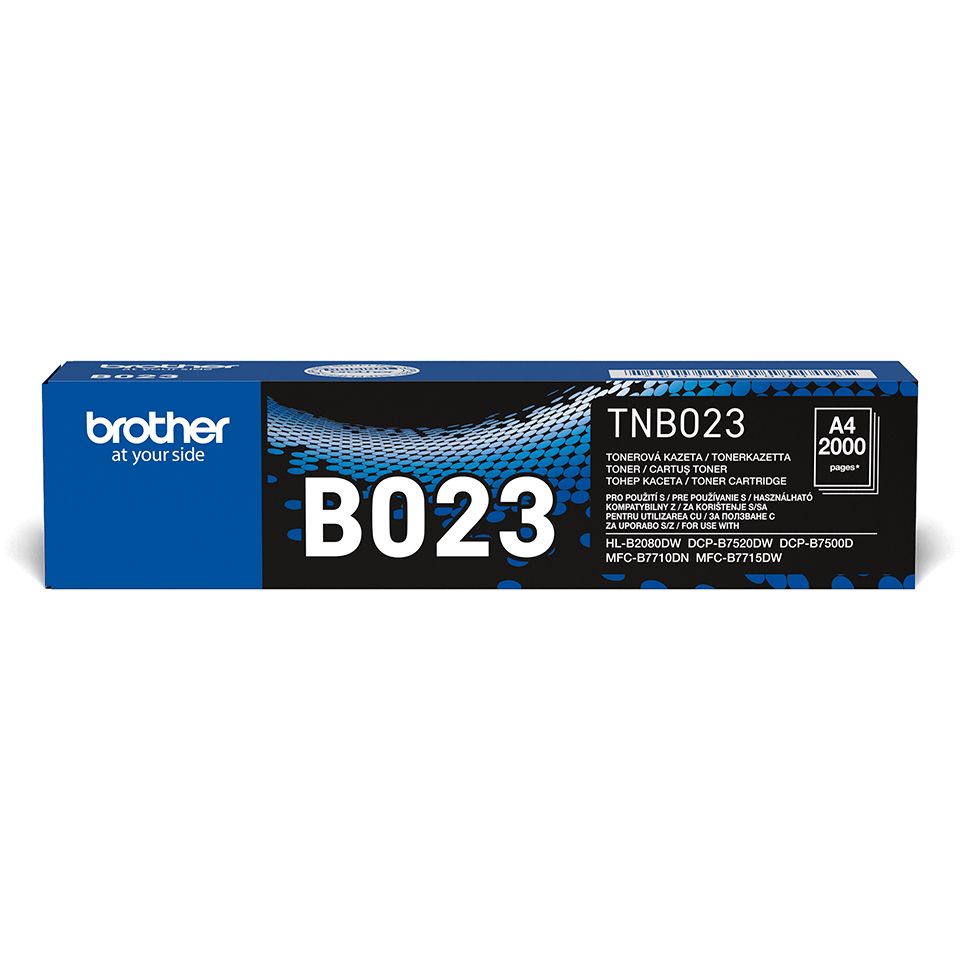 Brother TN-B023 Tonercartridge Zwart Origineel