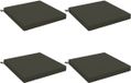 vidaXL - Zitkussens - SOEST - 4 stuks - 100% Polyester - Antraciet