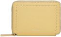 FOSSIL Logan Zip Around Card Case RFID Daze Lichtgeel
