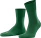 FALKE Run eenkleurig katoen functioneel materiaal sokken unisex groen - maat 42-43