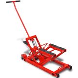 vidaXL vérin hydraulique/ATV 680 kg rouge