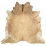 vidaXL - Vloerkleed - 180x220 cm - Echte Koeienhuid - Beige