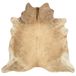 vidaXL - Vloerkleed - 180x220 cm - Echte Koeienhuid - Beige