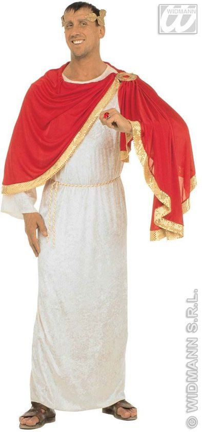 Widmann Caesar Kostuum Keizerlijke Luxe Caesar XL Kostuum Man Medium Carnaval kostuum Verkleedkleding