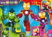 Ravensburger Iron Man & His Awesome Friends 24 piece Giant Floor Puzzle