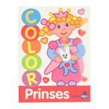Mondikaarten Mondikaarten Dikke lijnen kleurboek color - prinses