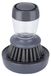 Brosse vaisselle avec distributeur de savon - Brosse de cuisine avec poils en nylon et support