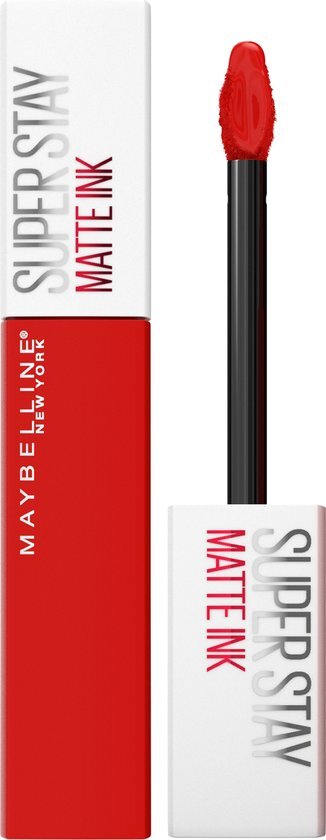Maybelline SuperStay Matte Ink Lipstick - 320 Individualist - Rode - Matte, Langhoudende Lippenstift - 5 ml