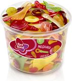 Red Band Mega Mix 1 pot à 1300 gram - Zacht snoep - Mix - Winegums met fruitsmaak - Zoet