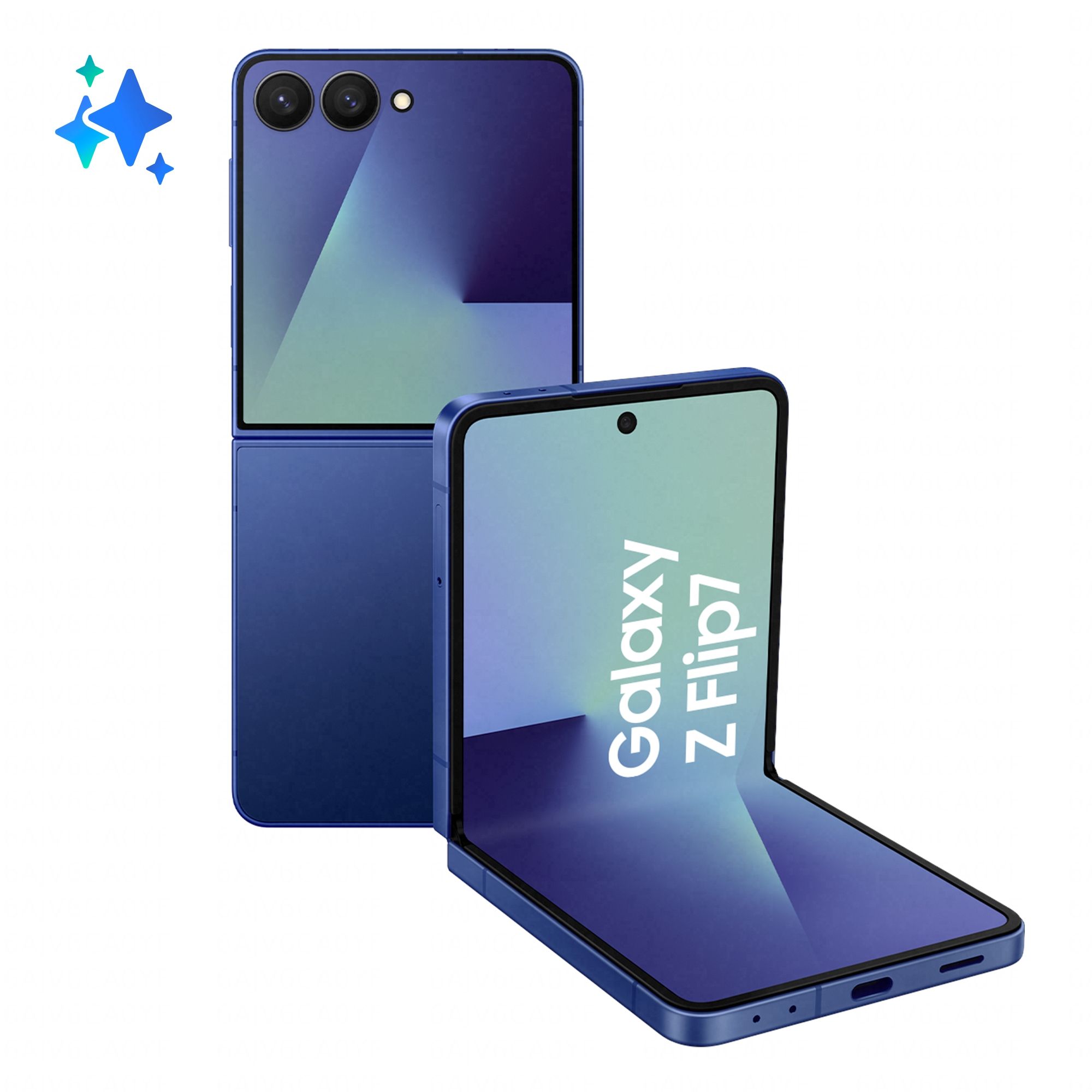 Samsung Galaxy Z Flip7 6.8" 256GB 5G - Blue Shadow
