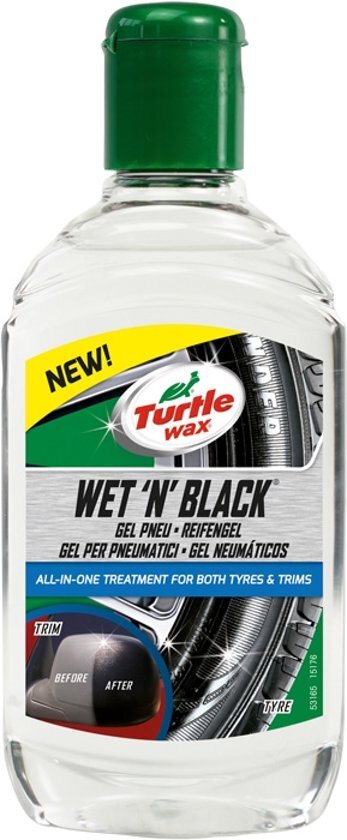 Turtle Wax Wet N Black Tyre & Trim gel 300ml