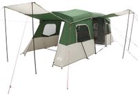 vidaXL Instant Tent met Regenhoes Waterdicht 3-persoons Groen