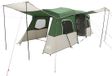 vidaXL Instant Tent met Regenhoes Waterdicht 3-persoons Groen