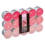 Atmosphera Geurkaars waxine/theelichtjes - 30x stuks - Rozen - 3,5 branduren
