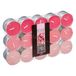 Atmosphera Geurkaars waxine/theelichtjes - 30x stuks - Rozen - 3,5 branduren