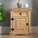 Merkloos Bijzettafel Hout Gelakt Landelijk Ovaal 60 x 48 x 35 cm