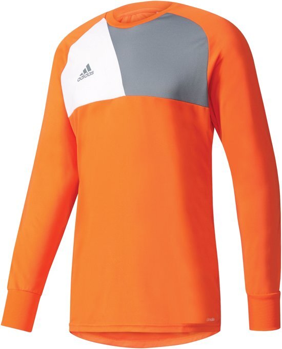 Adidas Assita 17 GK Jersey Keepersshirt Heren Sportshirt - Maat XL - Mannen - oranje/grijs/wit