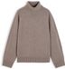 Tommy Hilfiger Dames Trui Bruin Gemêleerd Wol M