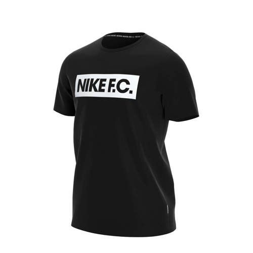 Nike Senior Voetbalshirt Zwart/Wit