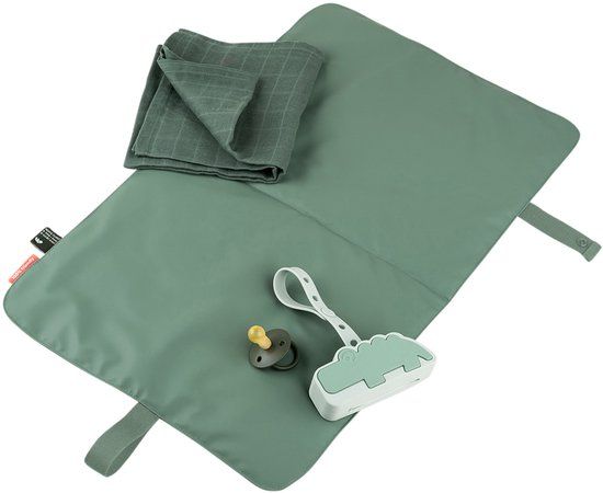 Done by Deer Foldable Changing Mat - Green