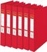 Esselte Ringband mappen/ordners - 6x - rood - A4